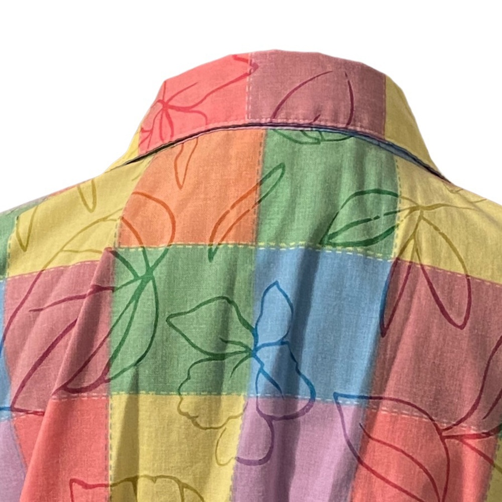 Vintage Rebecca Malone multicolored Button Up Shirt - Picture 5 of 8